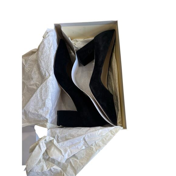Marc Fisher Womens ZALA Black Suede Pointy Toe Pumps NEW Size 7.5 - Picture 8 of 13